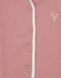Little M Quilting Embro Bunga Jaket Bayi