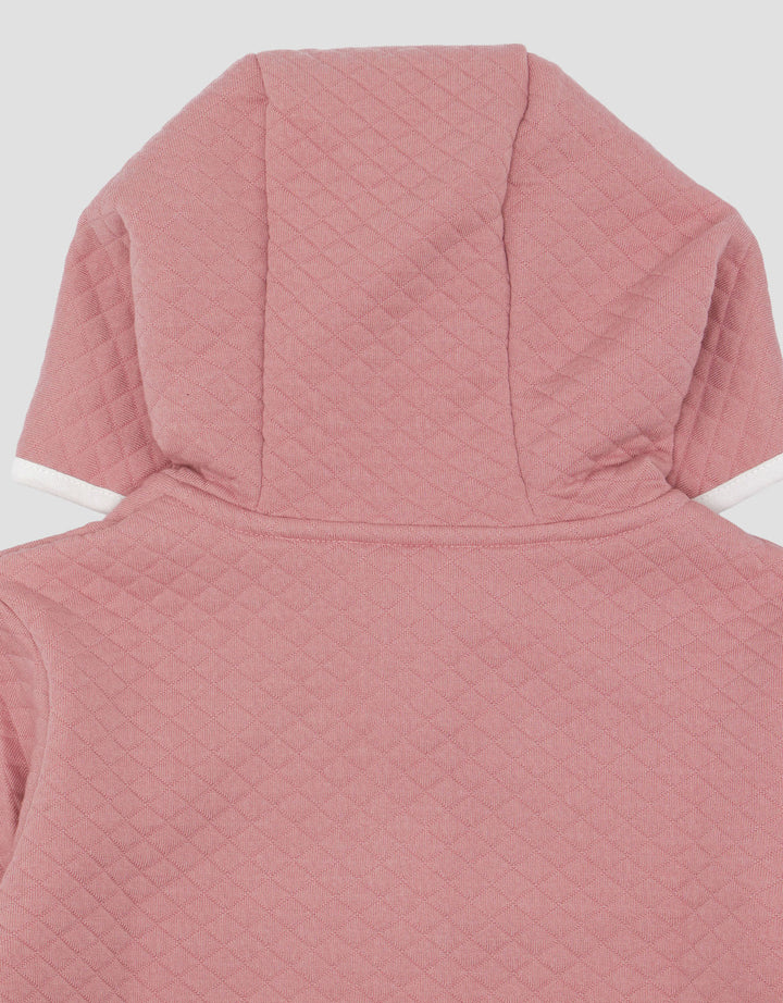 Little M Quilting Embro Bunga Jaket Bayi