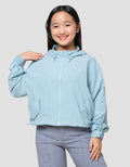 Nevada Woven Parasut Hoodie Jaket Anak Perempuan