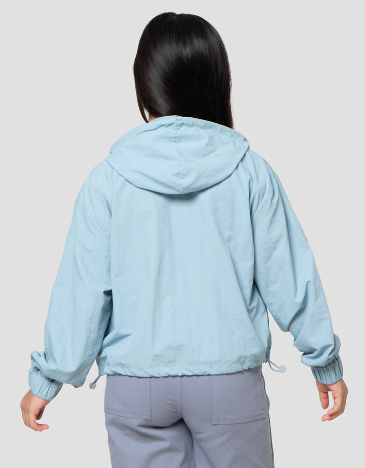 Nevada Woven Parasut Hoodie Jaket Anak Perempuan