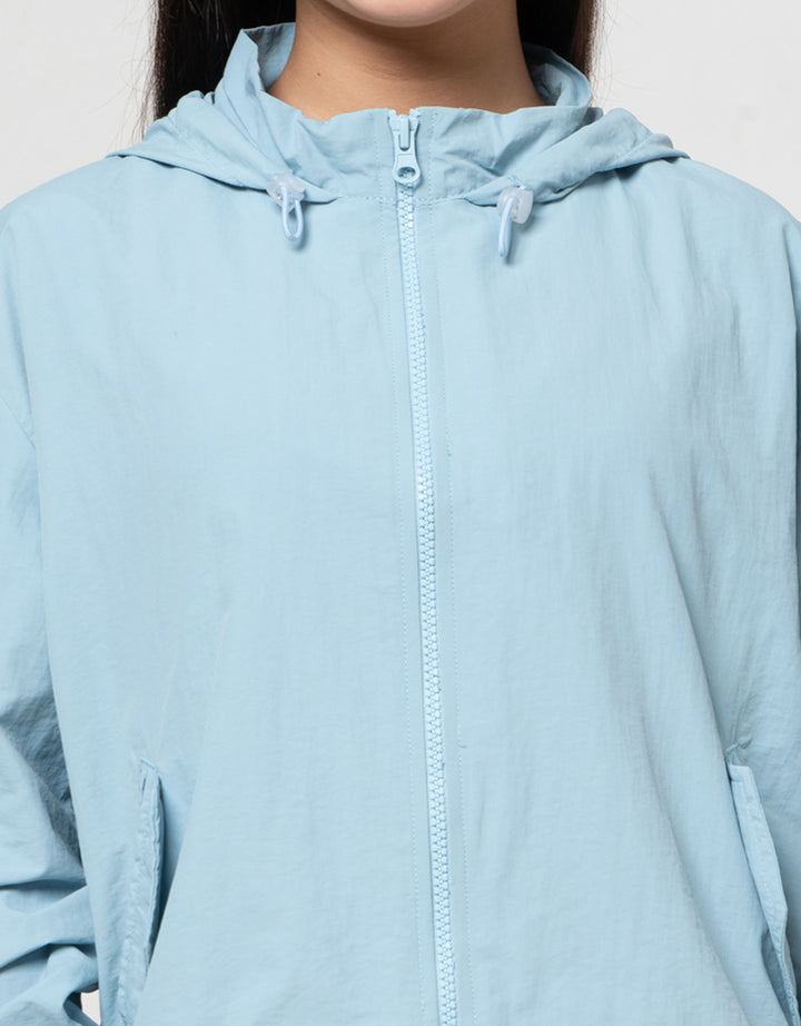 Nevada Woven Parasut Hoodie Jaket Anak Perempuan