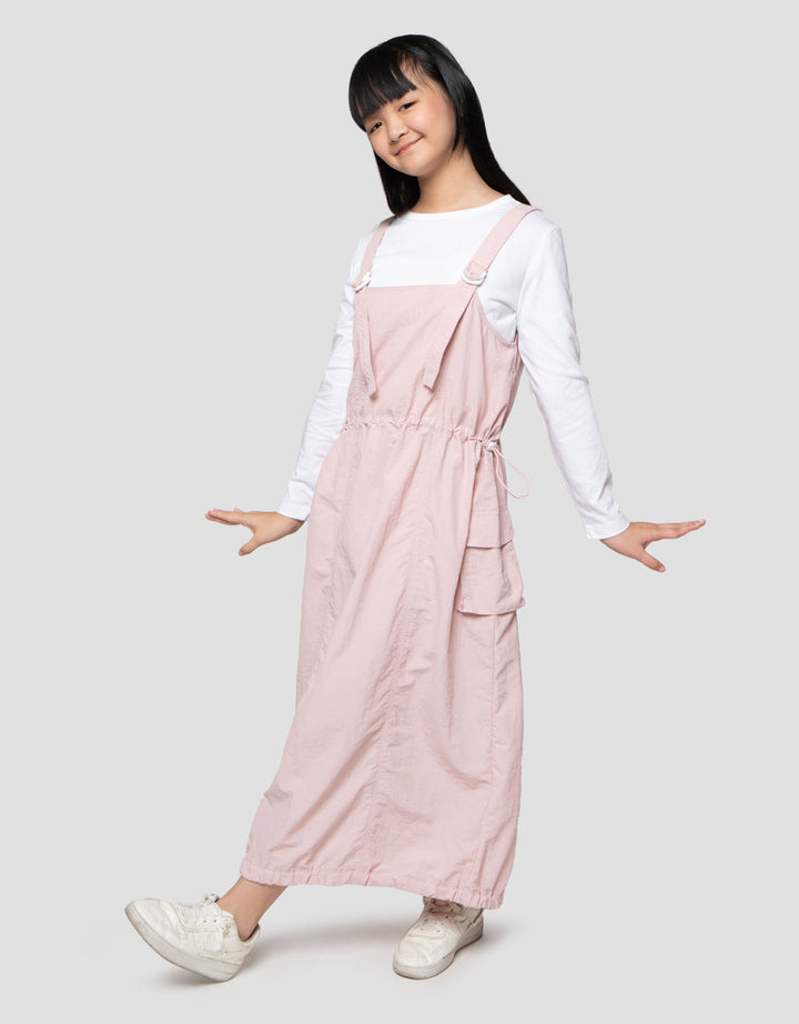 Nevada Parasut 2Pcs With Inner Maxi Dress Anak Perempuan