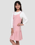 Nevada Overall 2 Pcs Midi Dress Anak Perempuan