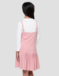 Nevada Overall 2 Pcs Midi Dress Anak Perempuan