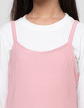 Nevada Overall 2 Pcs Midi Dress Anak Perempuan