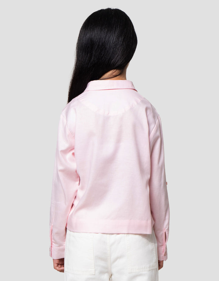 Nevada Kantong Kargo Kemeja Anak Perempuan