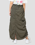 Nevada Parachute Paperbag Waist Rok Maxi Anak Perempuan
