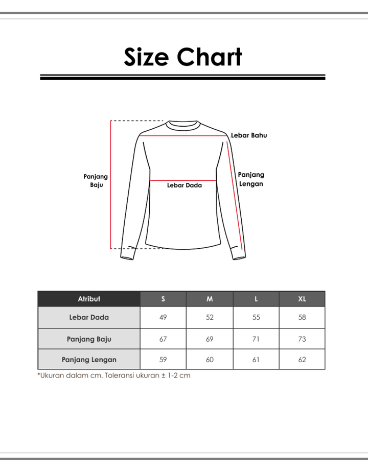 SUKO ROUND NECK SOFT TOUCH KERAH BULAT LENGAN PANJANG KAOS PRIA