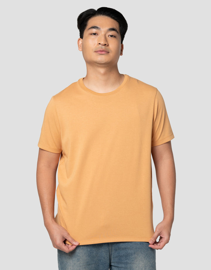 Suko Supima Katun Kerah Bulat Lengan Pendek Kaos Pria