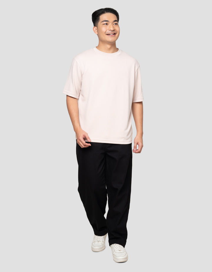 SUKO QUICK DRY KERAH BULAT LENGAN PENDEK KAOS OVERSIZE PRIA