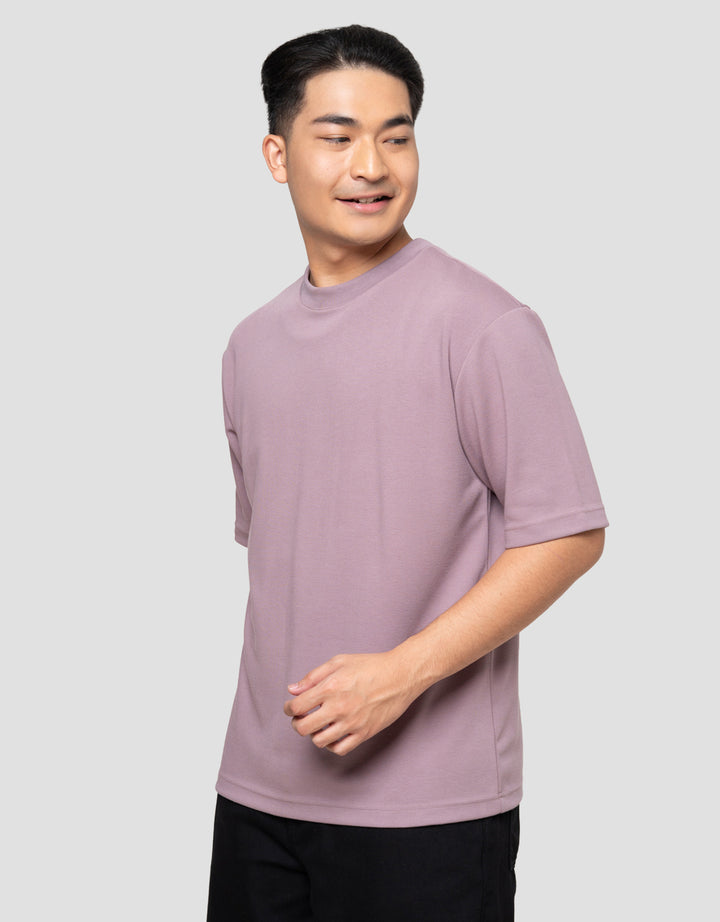 SUKO QUICK DRY KERAH BULAT LENGAN PENDEK KAOS OVERSIZE PRIA