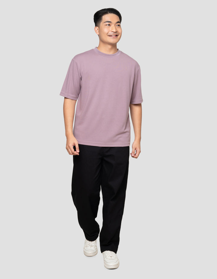 SUKO QUICK DRY KERAH BULAT LENGAN PENDEK KAOS OVERSIZE PRIA