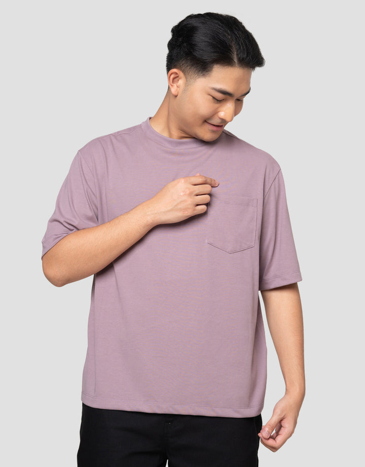 Suko Cool Touch Kerah Bulat Kaos Oversize Pria