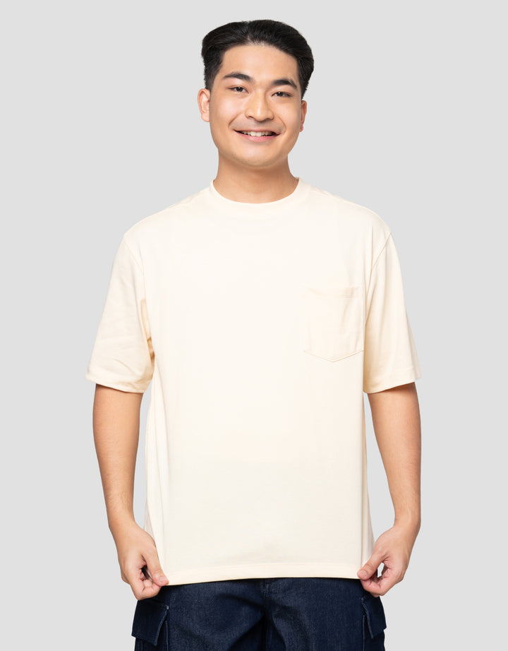 Suko Cool Touch Kerah Bulat Kaos Oversize Pria