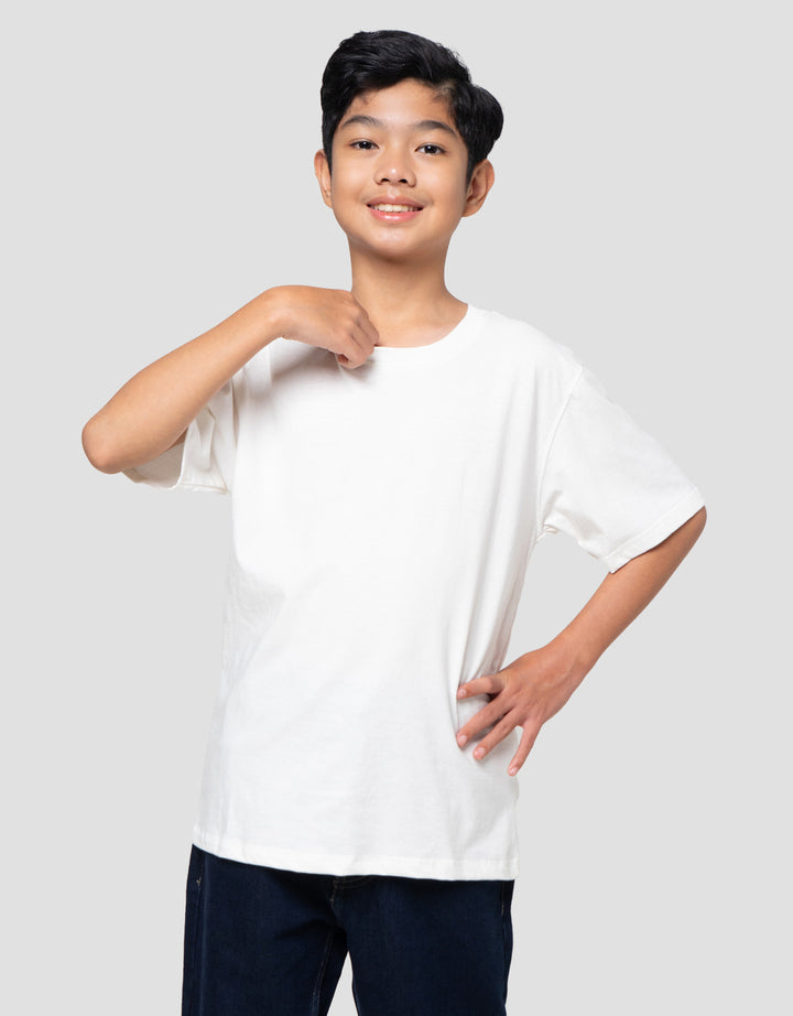 Nevada Ki Solid Color Kaos Anak Laki-laki