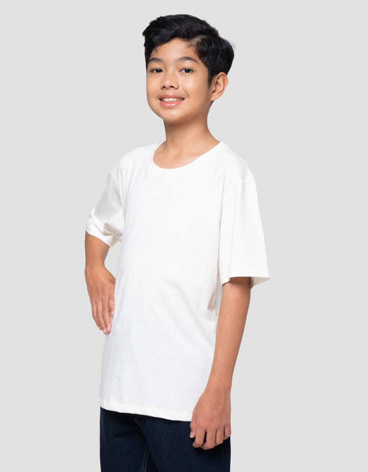 Nevada Ki Solid Color Kaos Anak Laki-laki