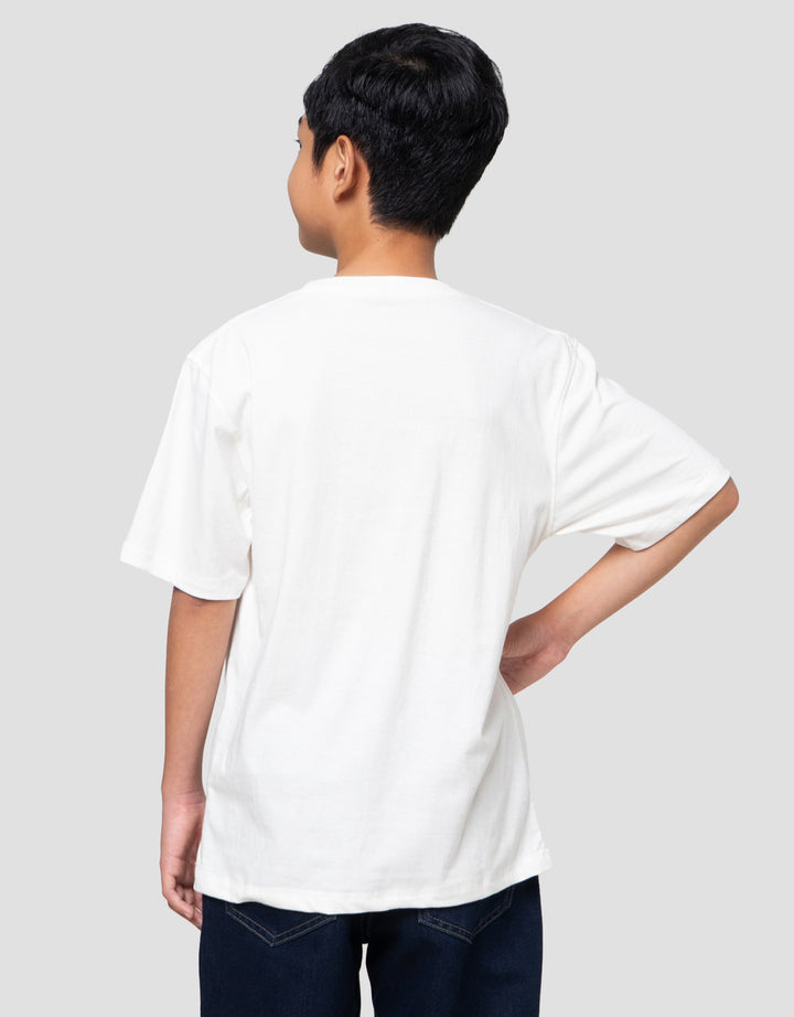 Nevada Ki Solid Color Kaos Anak Laki-laki