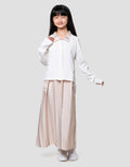 Nevada Bamus Woven With Outer Maxi Dress Anak Perempuan