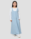 Nevada Bamus Knit 2 Pcs Maxi Dress Anak Perempuan