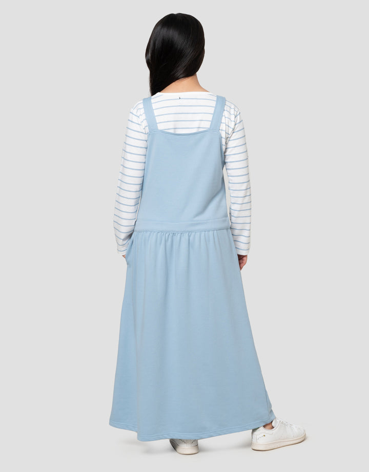 Nevada Bamus Knit 2 Pcs Maxi Dress Anak Perempuan