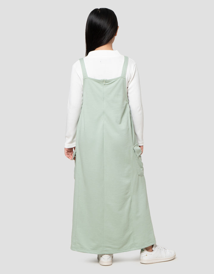 Nevada Bamus Knit 2 Pcs Maxi Dress Anak Perempuan