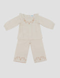 LITTLE M RAMI EMBRO FLOWER SETELAN BAJU MUSLIM BAYI