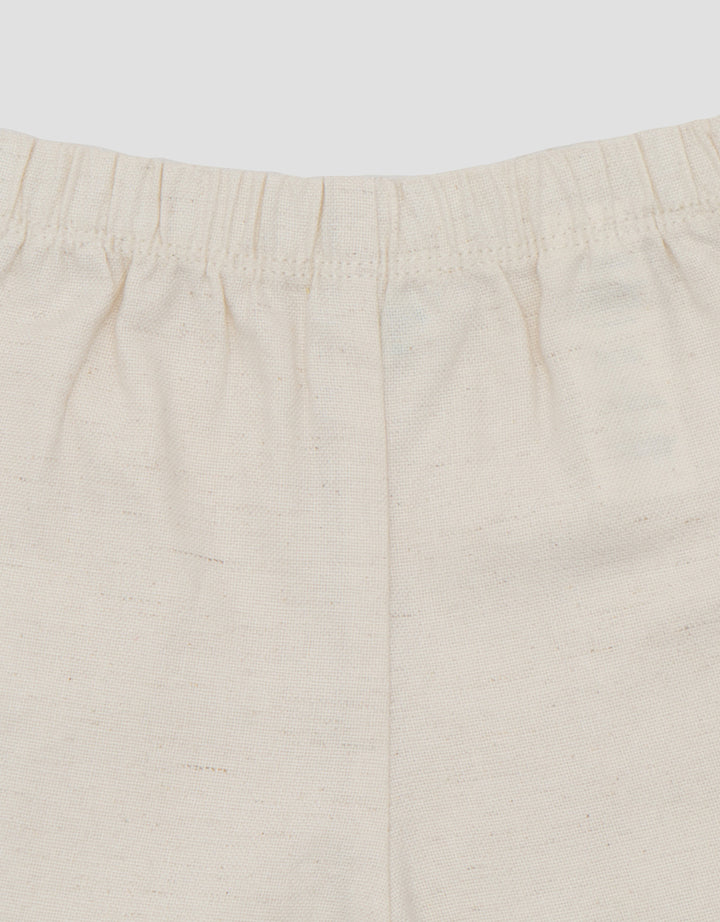 Little M Rami Embro Flower Setelan Baju Muslim Bayi