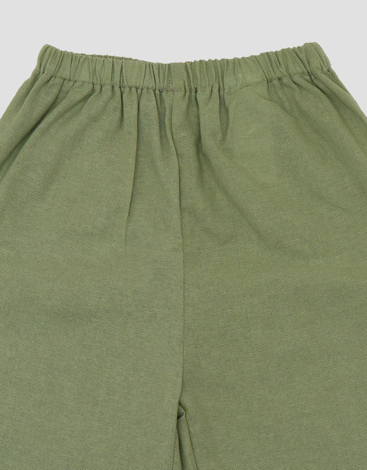 Little M Rami Smoked Dada Setelan Baju Muslim Bayi