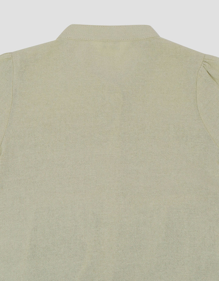 Little M Rami Smoked Dada Setelan Baju Muslim Bayi