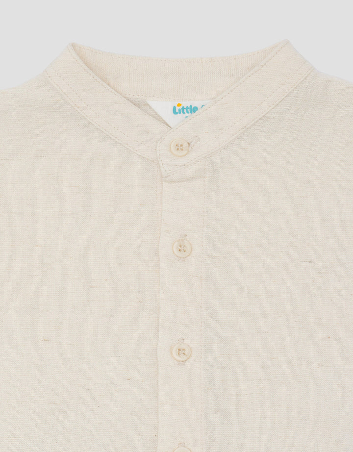 Little M Textured Setelan Baju Muslim Bayi