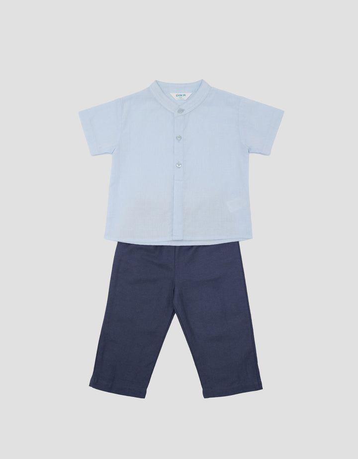 Little M Textured Setelan Baju Muslim Bayi