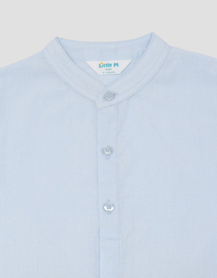 Little M Textured Setelan Baju Muslim Bayi