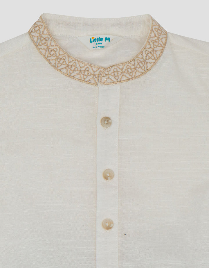 Little M Plain Setelan Baju Muslim Bayi