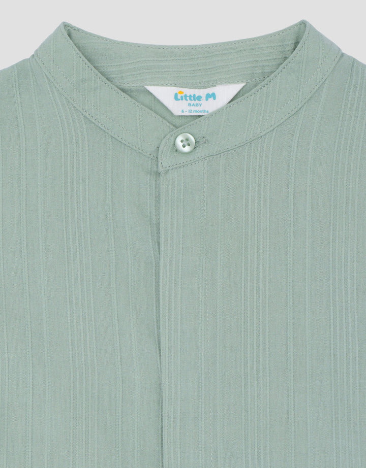 Little M Textured Setelan Baju Muslim Bayi