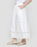 St. Yves Line Cotton With Lace Rok Maxi Wanita