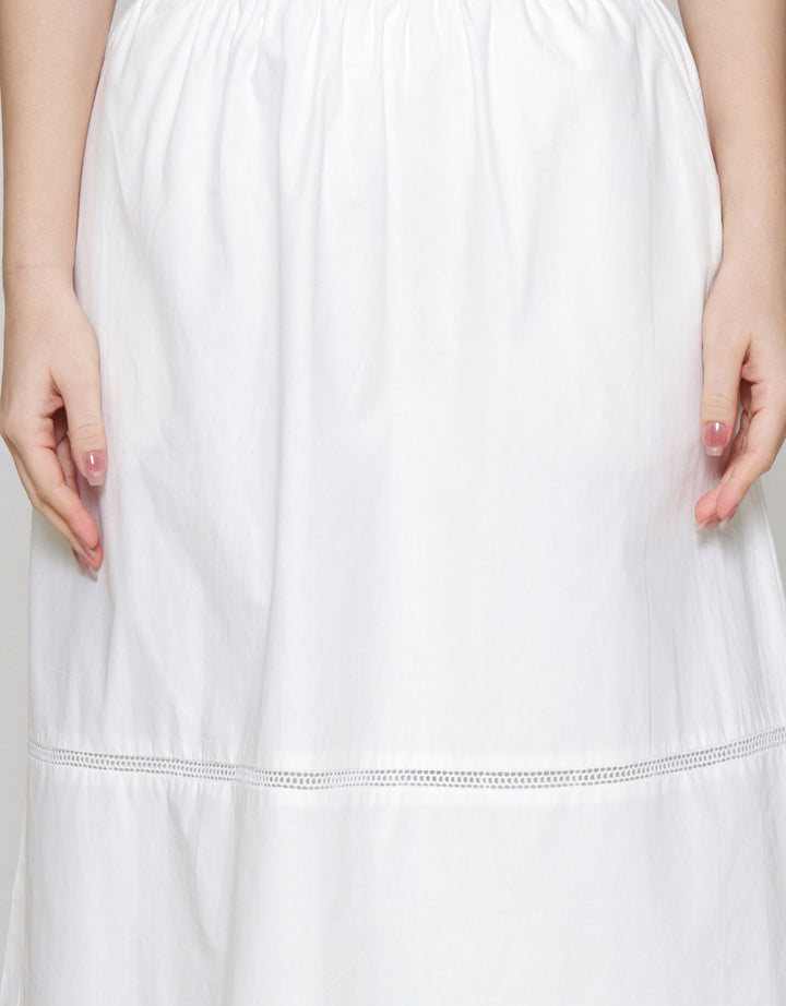 St. Yves Line Cotton With Lace Rok Maxi Wanita