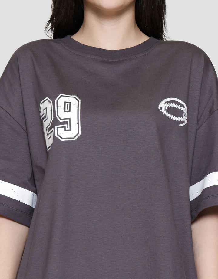 Nevada Comb Jersey Kaos Oversize Wanita