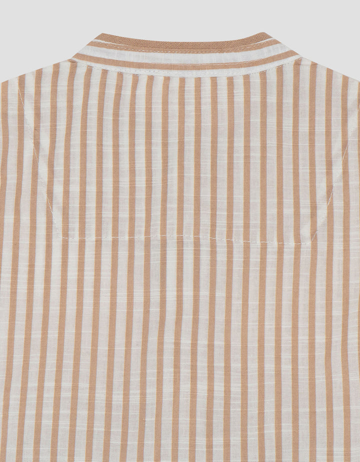 Little M Salur Khaki Setelan Baju Muslim Bayi