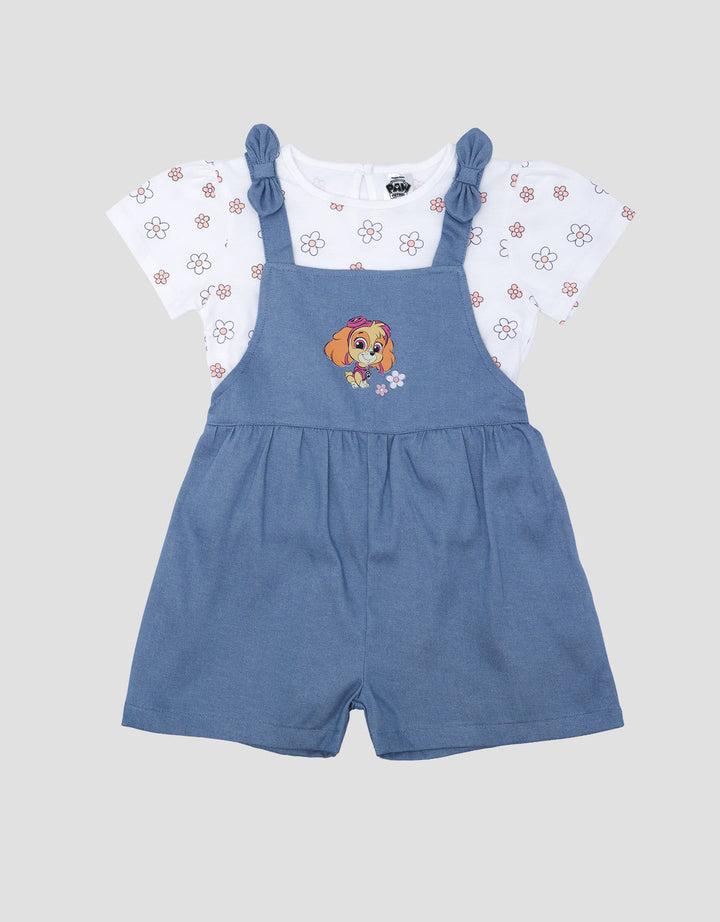 Character Paw Patrol Denim Overall Bayi