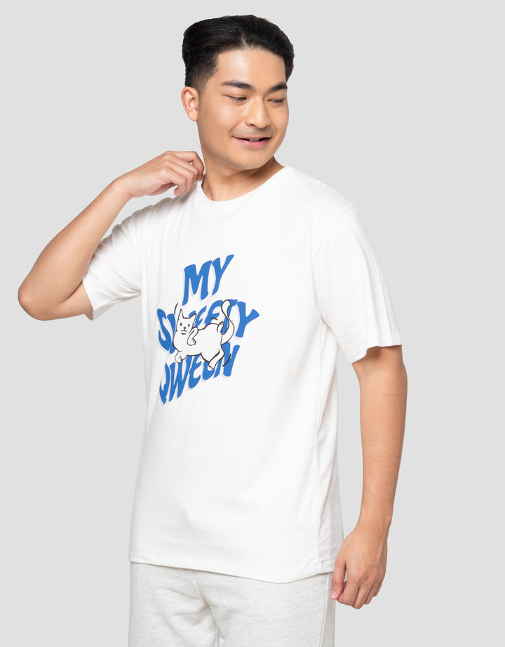 Aos Theme Tbnd Cat Sweety Kaos Pria