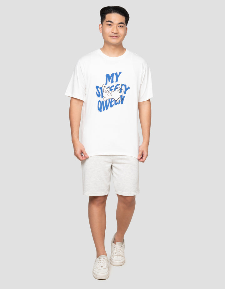 Aos Theme Tbnd Cat Sweety Kaos Pria