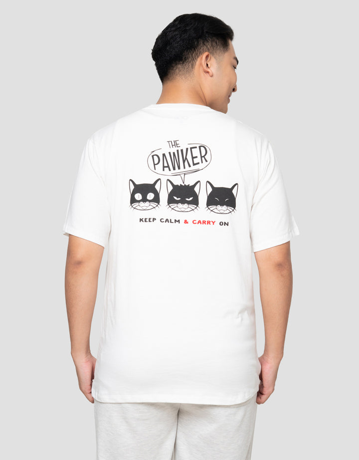 Aos Theme Tbnd Cat Pawker Kaos Pria