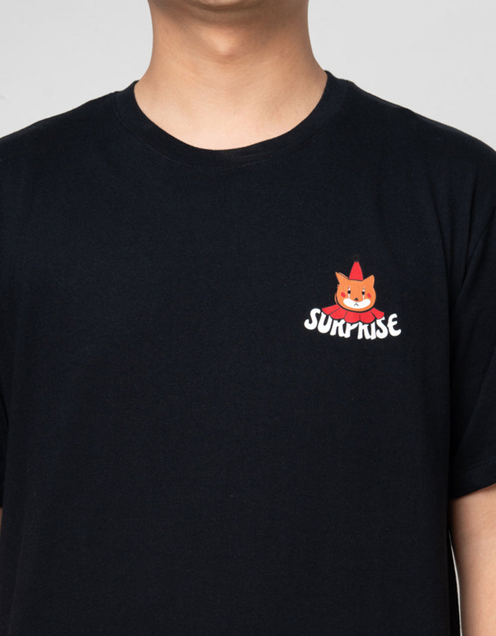 Aos Theme Tbnd Cat Surprise Kaos Pria