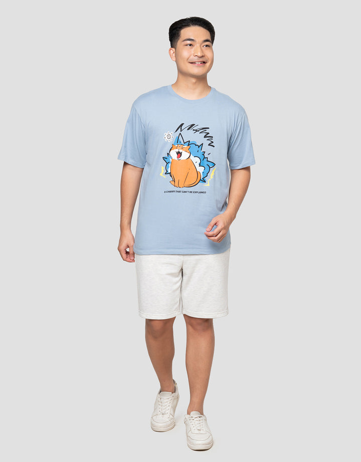 Aos Theme Tbnd Cat Charm Kaos Pria