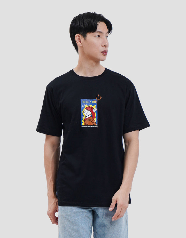 Aos Theme Band CAT-1 Kaos Casual Pria