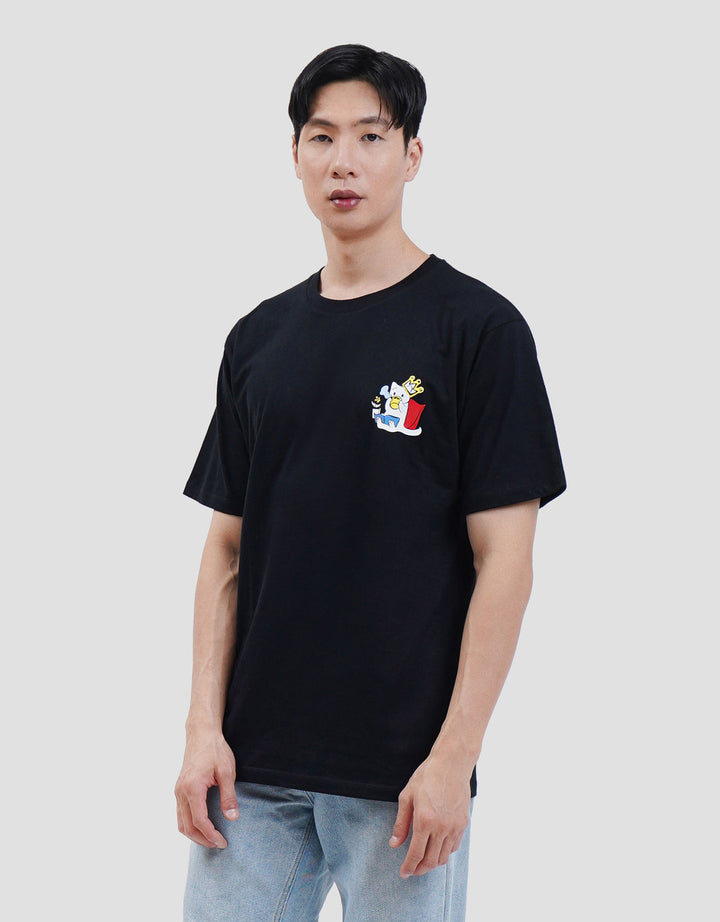 Aos Theme Band CAT-2 Kaos Casual Pria