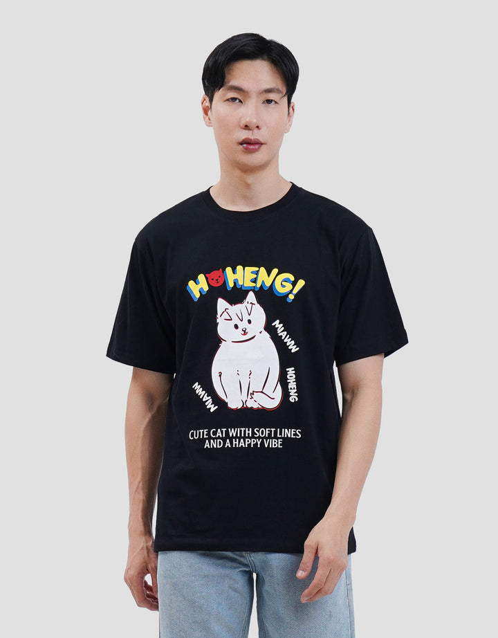 Aos Theme Band CAT-3 Kaos Casual Pria