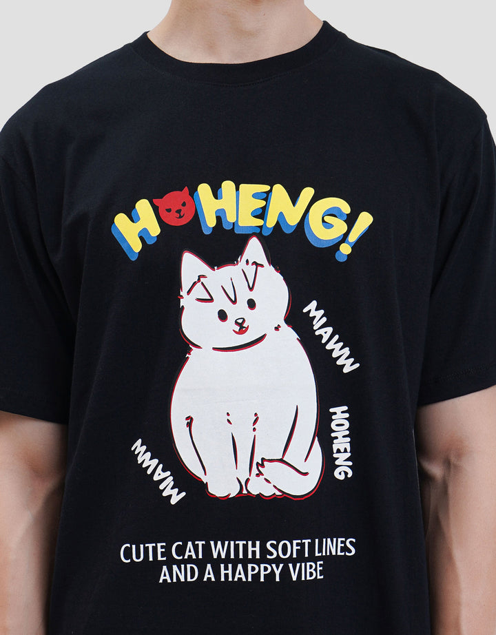 Aos Theme Band CAT-3 Kaos Casual Pria