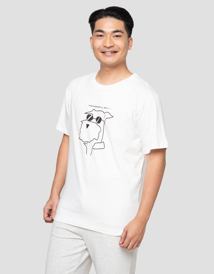 Aos Theme Tbnd Dog Wonderful Kaos Pria