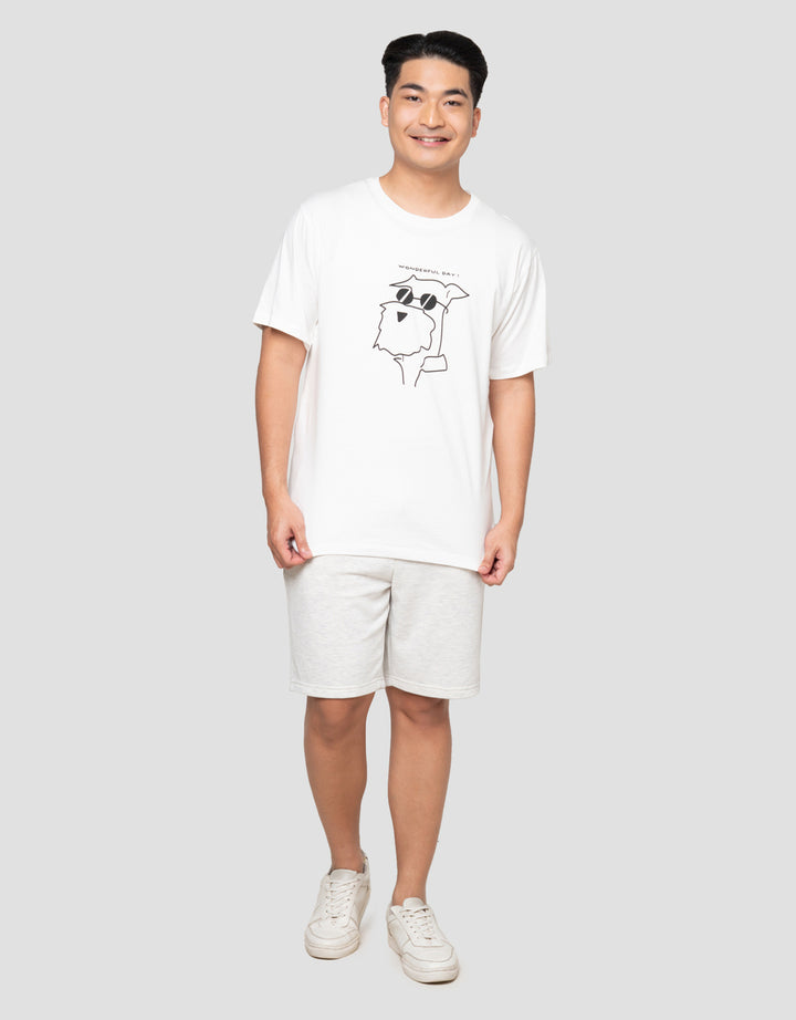 Aos Theme Tbnd Dog Wonderful Kaos Pria